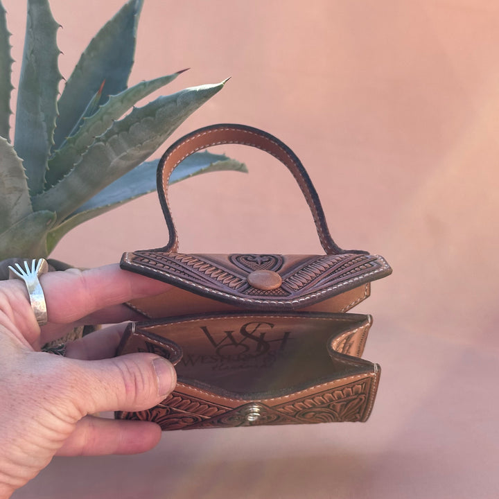 Mauve Micro Purse