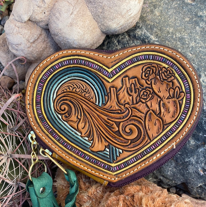 Canyon Heart Card Pocket