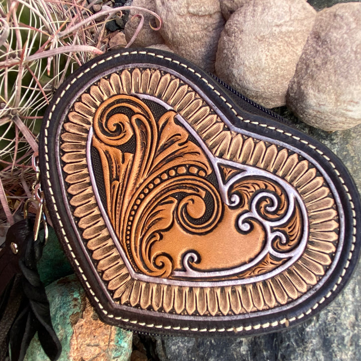 Dark Heart Card Pocket