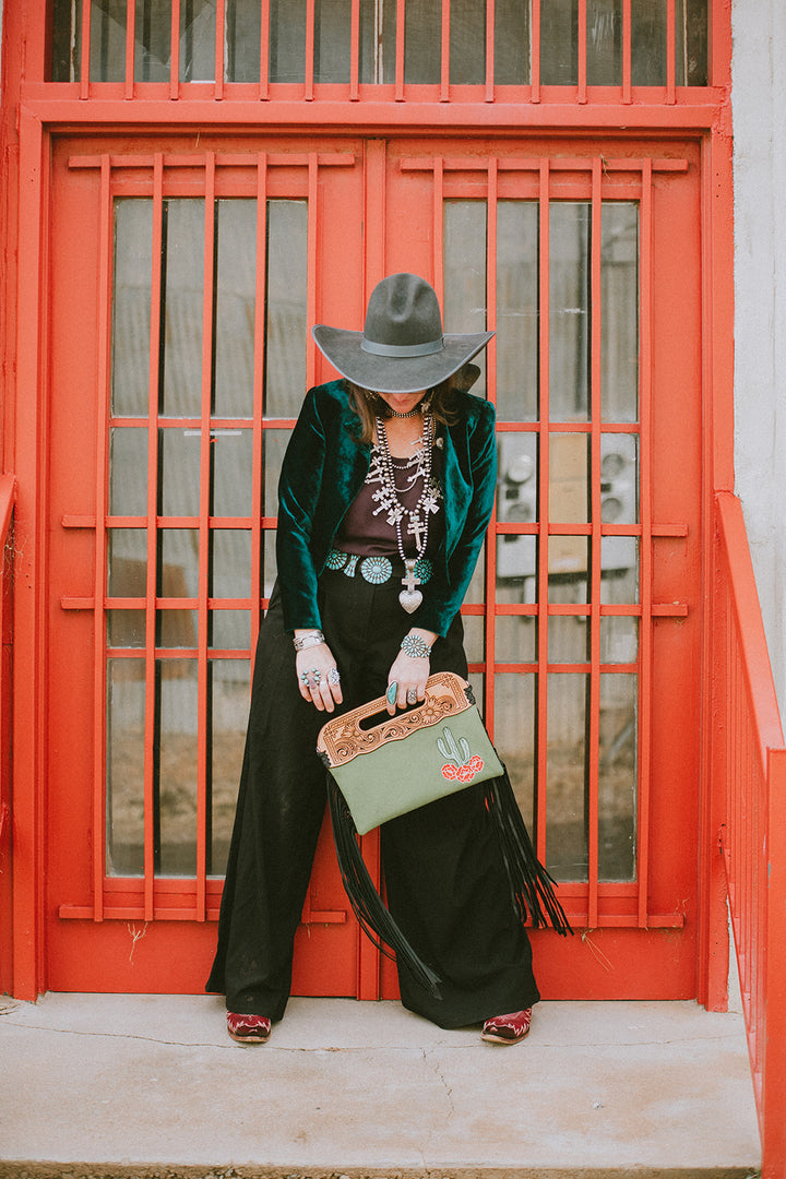The Desert Rose Clutch